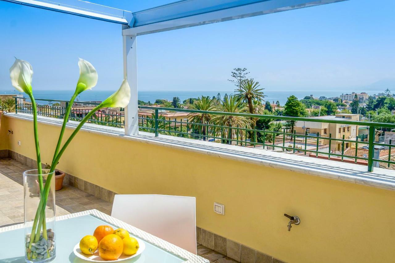 Solemar Sicilia - Casa Panorama Daire Santa Flavia Dış mekan fotoğraf