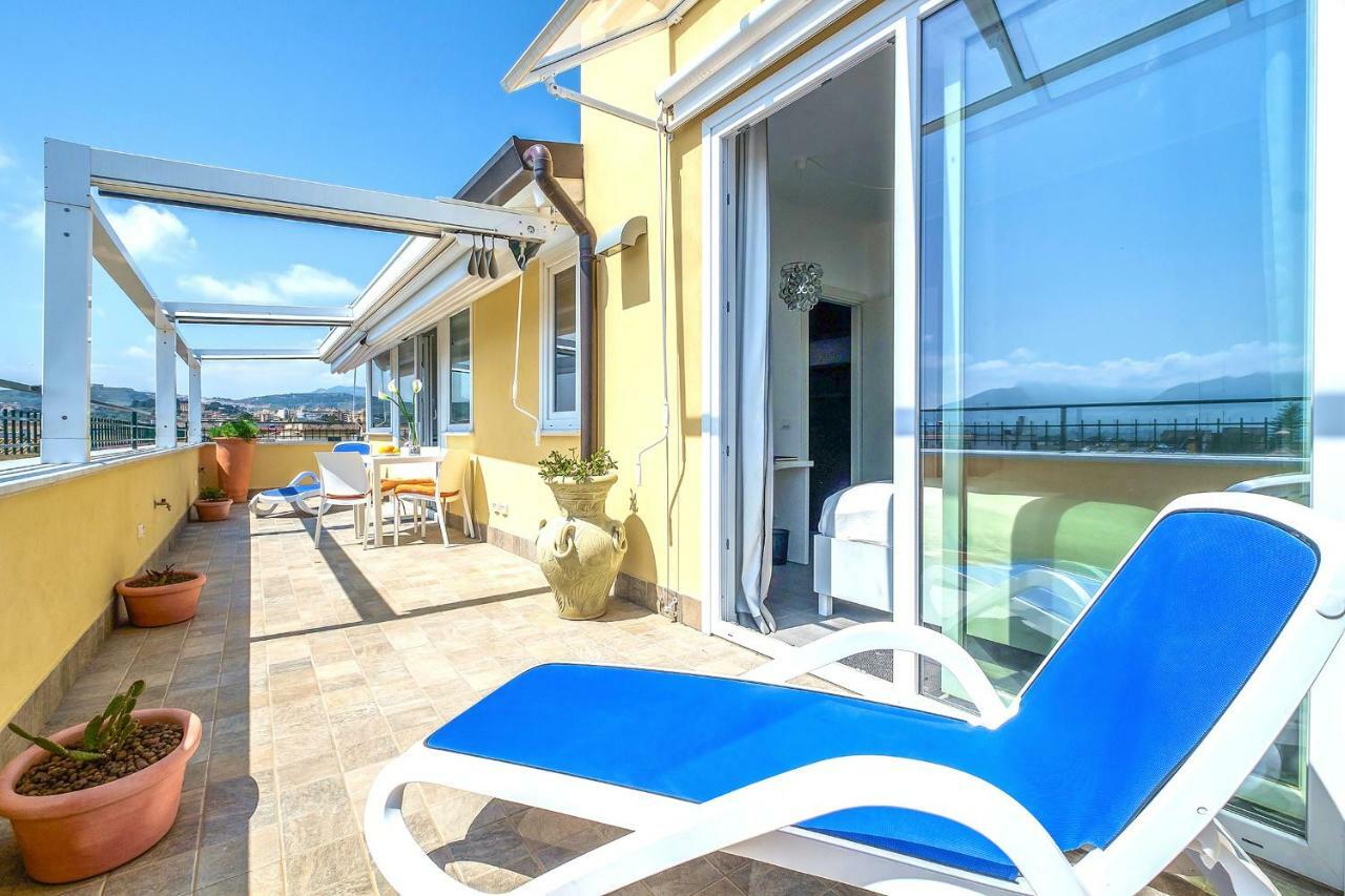Solemar Sicilia - Casa Panorama Daire Santa Flavia Dış mekan fotoğraf